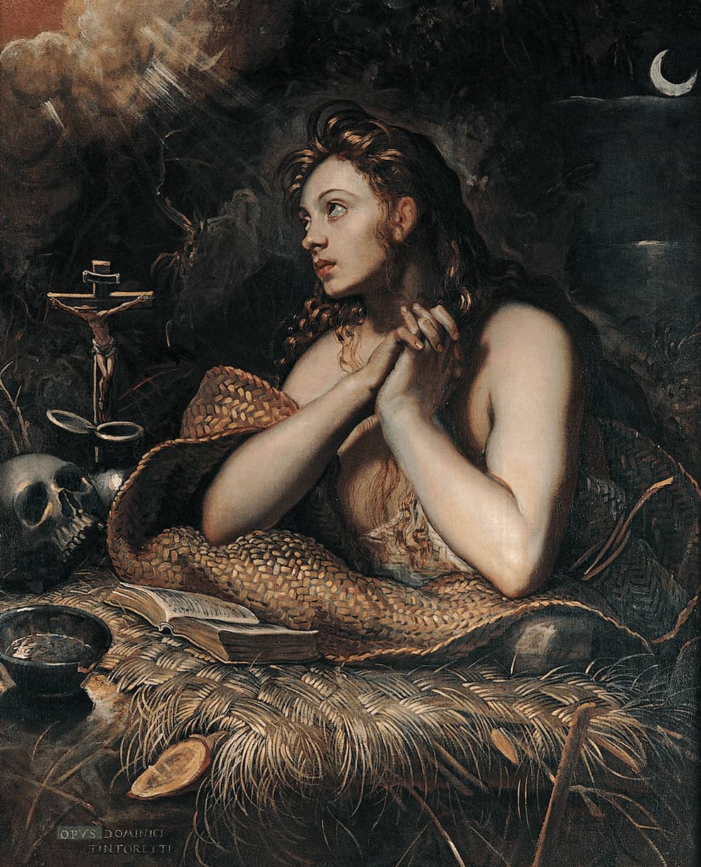 Penitent Magdalene by Tintoretto (Brooks's iPhone background)